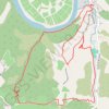Trace GPS Point de vue Saint-Vincent-Rive-d'Olt, itinéraire, parcours
