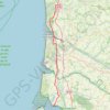 Trace GPS Itinéraire de Hesdigneul-lès-Boulogne à Le Crotoy, itinéraire, parcours