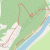 Trace GPS Pech du Gard, itinéraire, parcours