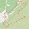Trace GPS Roc de Majorque à Castelnou, itinéraire, parcours