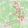 Trace GPS Mazan à Saint-Pierre-de-Vassols, itinéraire, parcours