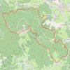 Trace GPS Monts de Guéret - Badant, itinéraire, parcours