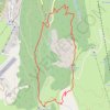 Trace GPS Courchevel Plan du Vah, crête des Gravelles, Praméruel, itinéraire, parcours