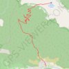Trace GPS Retour sur Châtillon-en-Diois au départ de la Cabane de Châtillon, itinéraire, parcours