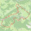 Trace GPS Autour de Saint-Etienne-sur-Usson, itinéraire, parcours