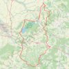 Trace GPS 🚴 Trace ,boucle de Géraudot : Côte des Bars, itinéraire, parcours