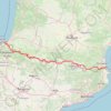 Trace GPS haute route pyrénéenne (HRP), itinéraire, parcours
