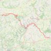 Trace GPS GR37 De Josselin (Morbihan) à Glomel (Côtes-d'Armor), itinéraire, parcours