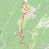 Trace GPS Autour du Charmant Som, itinéraire, parcours