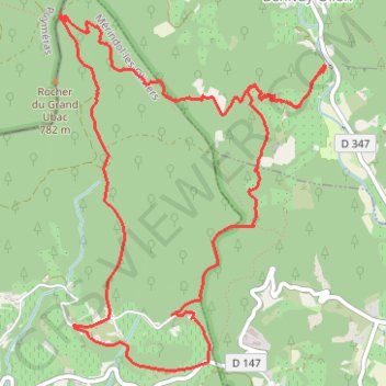 Trace GPS Balade en Baronnies - Propiac, itinéraire, parcours