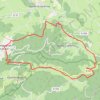 Trace GPS Les trois vallées - Champagnat-le-Jeune, itinéraire, parcours