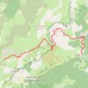 Trace GPS RF J2 L'hom - les Vanels 9,7 kms + 87 m, itinéraire, parcours