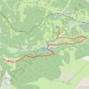 Trace GPS Saint-Gervais-les-Bains Randonnée, itinéraire, parcours