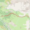 Trace GPS Granges de Campbieil - Cabane de Sausset, itinéraire, parcours