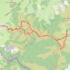 Trace GPS Mondarrain depuis Ainhoa, itinéraire, parcours