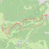 Trace GPS Montée au Prarion depuis les Houches, itinéraire, parcours