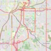 Trace GPS Atlanta Critical Mass, itinéraire, parcours