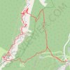 Trace GPS Tour Percée en boucle depuis Marcieu (Chartreuse), itinéraire, parcours