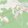 Trace GPS Boucle Gardis-Blanchon-Catalan-Meynier, itinéraire, parcours