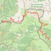 Trace GPS Col de Tende - chemin frontalier, itinéraire, parcours