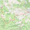Trace GPS Saint Jean Pied de Port - Saint Etienne de Baigorry GR10, itinéraire, parcours