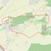Trace GPS Blandy-les-Tours, itinéraire, parcours