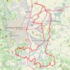 Trace GPS Les talus autour de Clermont-Ferrand, itinéraire, parcours