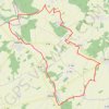Trace GPS Vallées de l'Orvanne, itinéraire, parcours
