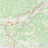 Trace GPS GR646 Randonnée de Rougerie Saint Astier à Port-Sainte-Foy-et-Ponchapt (Dordogne), itinéraire, parcours