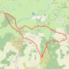 Trace GPS Le signal de Mailhe-Biau, col de Bonnecombe, cascade de Saltou, itinéraire, parcours