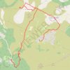 Trace GPS Du "village Nègre" à Courmes, itinéraire, parcours