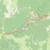 Trace GPS Rando Pilat, itinéraire, parcours