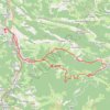 Trace GPS Col de la Lauze, itinéraire, parcours