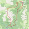 Trace GPS Châteauneuf-les-Bains, itinéraire, parcours