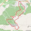 Trace GPS Les Gorges du Caramy, itinéraire, parcours