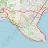Trace GPS Roquebrune-Cap-Martin, itinéraire, parcours