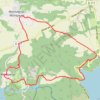 Trace GPS 43 - Montagnac/Montp, itinéraire, parcours