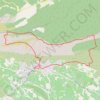 Trace GPS Vallon de l’Aigle, Grotte de la Cloche, Boucle depuis Puyloubier, itinéraire, parcours