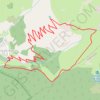 Trace GPS Oris-en-Ratier Baraque du Jas - Baraque du Chazalet, itinéraire, parcours