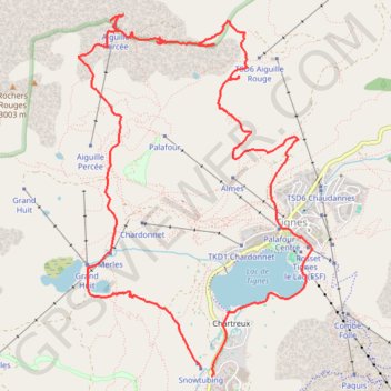 Trace GPS Vanoise - Aiguille Percée, itinéraire, parcours
