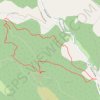 Trace GPS Sigottier circuit des Michons Saumane, itinéraire, parcours