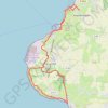 Trace GPS Randonnée Siouville dans la Manche, itinéraire, parcours