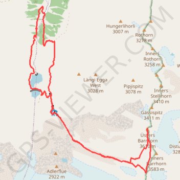 Trace GPS pi2Bv, itinéraire, parcours