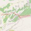 Trace GPS Du col de l'Espigoulier au pic de Bertagne, itinéraire, parcours