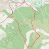 Trace GPS Tour du Montaiguet, itinéraire, parcours