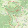 Trace GPS Rando des Mil'pattes - Chuyer, itinéraire, parcours