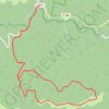 Trace GPS Raquette crete Roc du Salidou camprieu, itinéraire, parcours