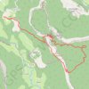 Trace GPS Vercors Chatelus: Pas des Voutes, Pas de l'Allier, itinéraire, parcours
