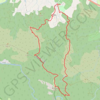 Trace GPS 2019-03-10 15:44:57, itinéraire, parcours