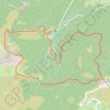 Trace GPS Pic de Bazes, itinéraire, parcours